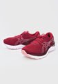 Tenis Running Vinotinto-Blanco-Rosa asics Gel Cumulus 24 de Asics
