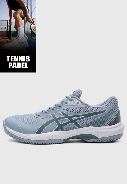 Tenis asics Game FF Azul Grisáceo