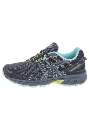 Running Gris-Verde menta-Amarillo fluorescente asics Gel-Venture 6 (D)