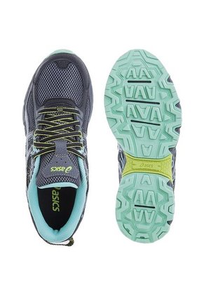 Running Gris-Verde menta-Amarillo fluorescente asics Gel-Venture 6 (D)