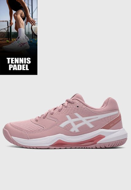 Tenis asics Gel - Dedicate 8 Rosa