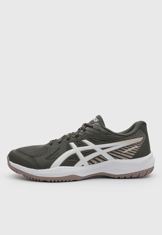 Tenis Indoor asics Upcourt 6 Verde Oliva Asics