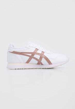 Tenis Lifestyle Blanco-Oro Rosa-Marfil asics Tiger Runner