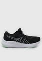 Tenis Running Negro-Blanco-Verde Menta asics Gel-Pulse 15 de Asics