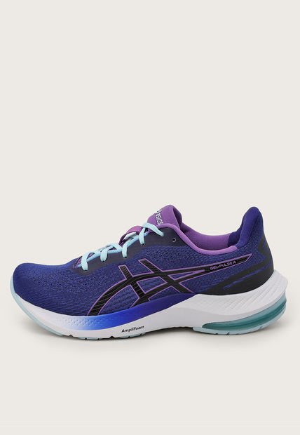 Tenis Running Azul-Negro-Lila asics GEL-Pulse 14