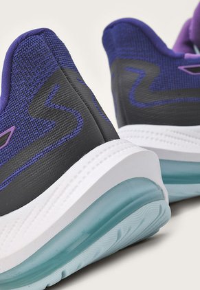 Tenis Running Azul-Negro-Lila asics GEL-Pulse 14