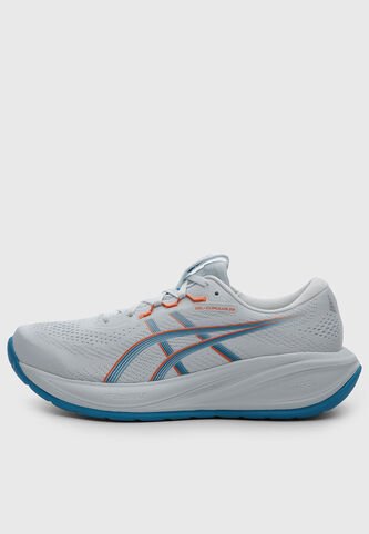 Tenis Running asics Gel-Cumulus 28 Gris Claro Asics