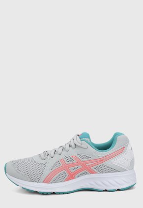 Tenis Running Gris-Azul-Rosa asics Jolt 2