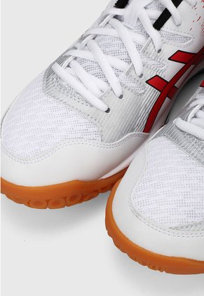 Tenis Volleyball Blanco-Rojo asics GEL-Rocket 9