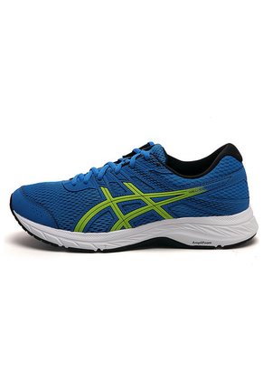 Tenis Running Azul Royal-Verde-Blanco asics Gel-Contend 6