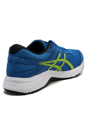 Tenis Running Azul Royal-Verde-Blanco asics Gel-Contend 6