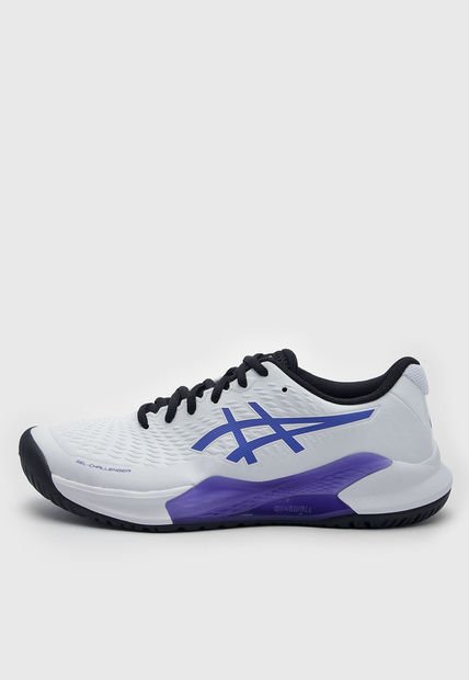 Tenis para Tennis Blanco-Violeta-Negro asics GEL-Challenger 14