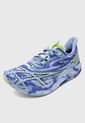 Tenis Running Lila-Verde Lima-Violeta asics Noosa Tri 15 de Asics