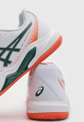 Tenis Pádel asics Gel - Dedicate 9 Blanco