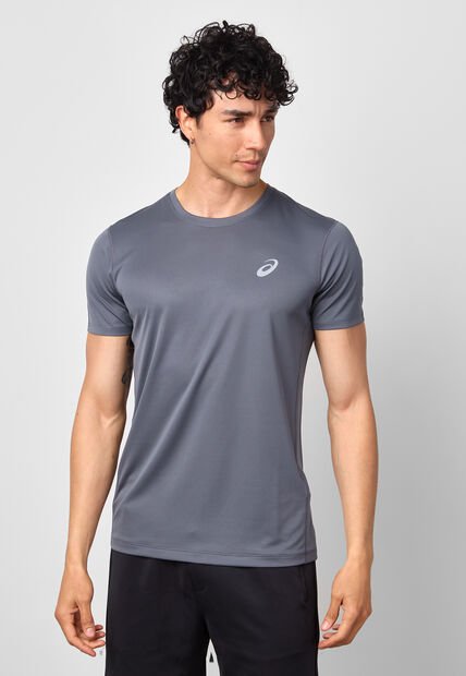 Camiseta asics  Silver SS Top Gris