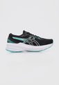 Tenis Running Negro-Turquesa-Blanco asics Gel Kimera de Asics