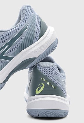 Tenis asics Game FF Azul Grisáceo