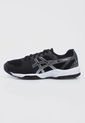 Tenis Running Negro-Blanco-Plateado asics Gel-Rebound de Asics