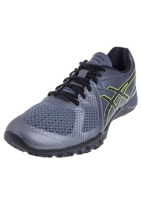 Training Plateado-Negro-Verde Neón asics Conviction X