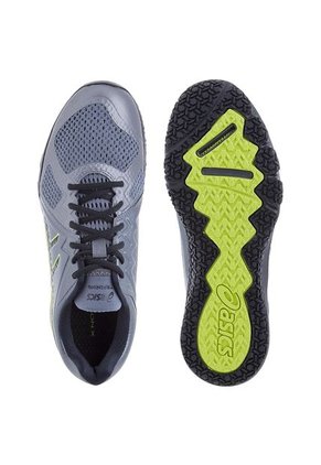 Training Plateado-Negro-Verde Neón asics Conviction X