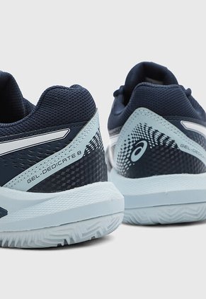 Tenis asics Gel-Dedicate 8 Clay Azul