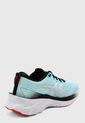 Tenis Running Azul-Plateado-Rojo asics Novablast 2 de Asics