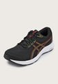 Tenis Running Negro-Verde Oliva-Rojo asics Gel-Contend 8 de Asics