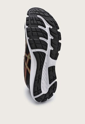 Tenis Running Negro-Verde Oliva-Rojo asics Gel-Contend 8