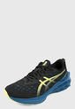 Tenis Running Negro-Amarillo-Azul asics Novablast 2 de Asics