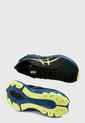 Tenis Running Negro-Amarillo-Azul asics Novablast 2 de Asics