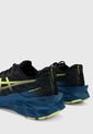 Tenis Running Negro-Amarillo-Azul asics Novablast 2 de Asics