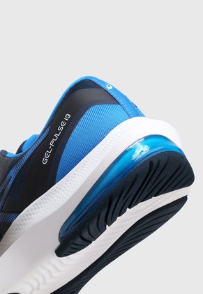Tenis Running Azul-Blanco-Negro asics Gel Pulse 13