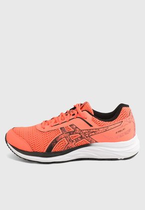 Tenis Running Salmón-Negro asics Kabuki