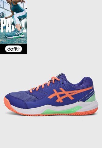 Tenis asics Gel-Dedicate 8 Azul Asics