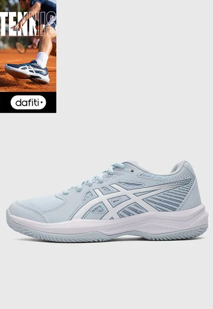 Tenis asics Court Slide 4 Clay/Oc Azul