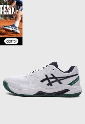 Tenis asics Gel - Dedicate 8 Clay Blanco