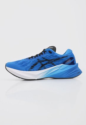 Tenis Running Azul-Negro-Blanco asics Novablast 3