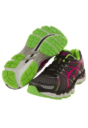 Running Asics Gel Kayano 19 Negro-Fucsia