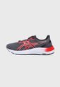 Tenis Running Gris-Blanco-Rojo asics Gel Excite 8 de Asics