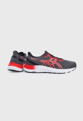 Tenis Running Gris-Blanco-Rojo asics Gel Excite 8