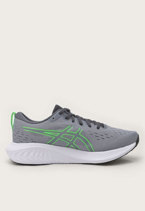 Tenis Running Gris-Verde Neón asics Gel-Excite 10