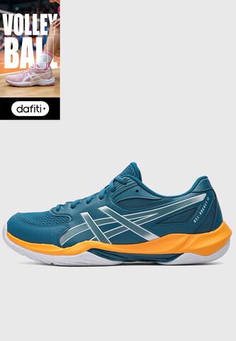 Tenis asics Gel Rocket 12 Turquesa Asics