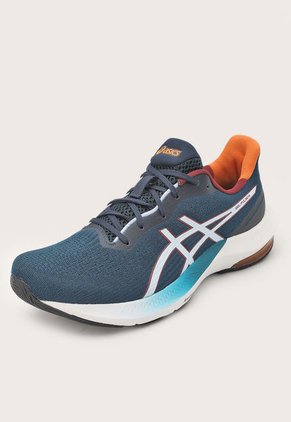 Tenis Running Azul-Blanco-Rojo asics GEL-Pulse 14