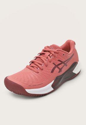 Tenis para Tennis Palo Rosa-Borgoña asics Gel-Challenger 14