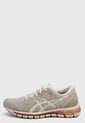 Tenis Running Beige-Café-Rosa asics Gel-Quantum 360 Knit 2 de Asics