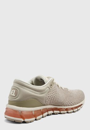 Tenis Running Beige-Café-Rosa asics Gel-Quantum 360 Knit 2