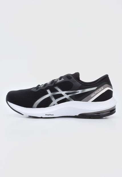 Tenis Running Negro-Blanco-Gris asics Gel Pulse 13