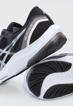 Tenis Running Negro-Blanco-Gris asics Gel Pulse 13
