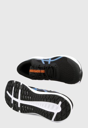 Tenis Running Negro-Azul-Blanco asics Patriot 12