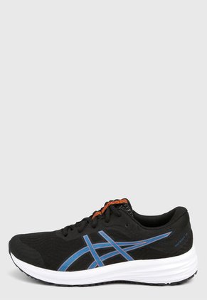 Tenis Running Negro-Azul-Blanco asics Patriot 12